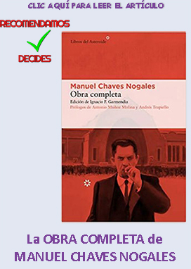 LA OBRA COMPLETA DE MANUEL CHAVES NOGALES :: LIBROS